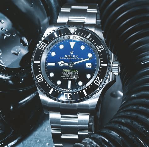 rolex deep sea blue review